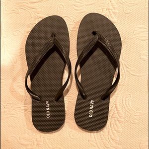 Black Flip-Flops